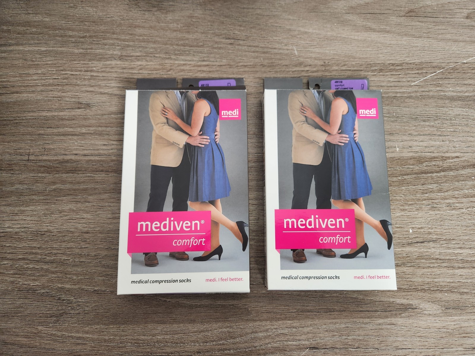 Mediven Comfort Calf Closed Toe Natural 30-40 Size II New 48102