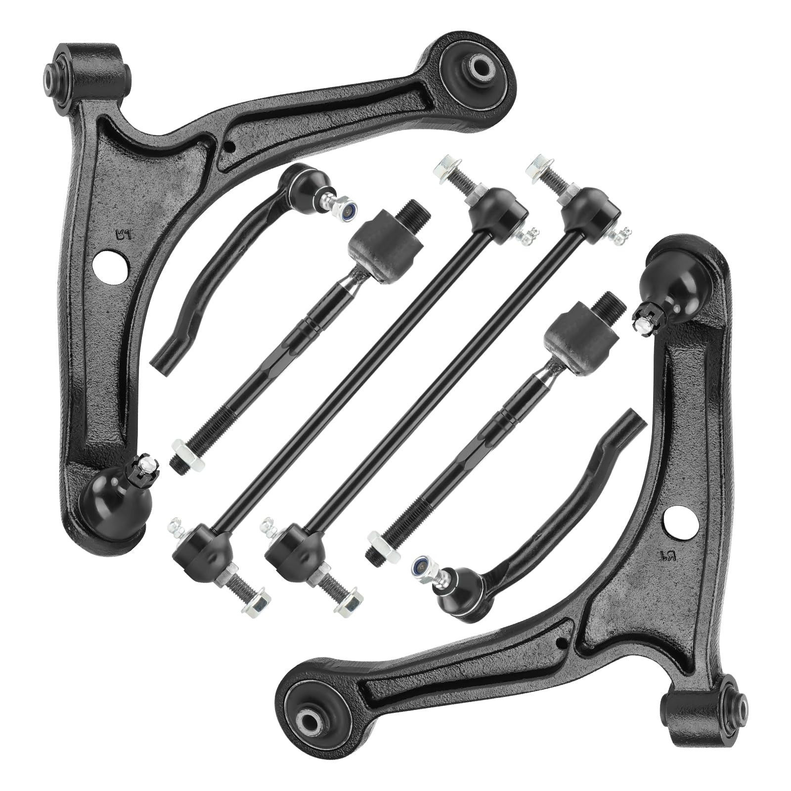 Front Lower Control Arms Suspension Kits Ball Joint Assembly Fit for Acura MD...