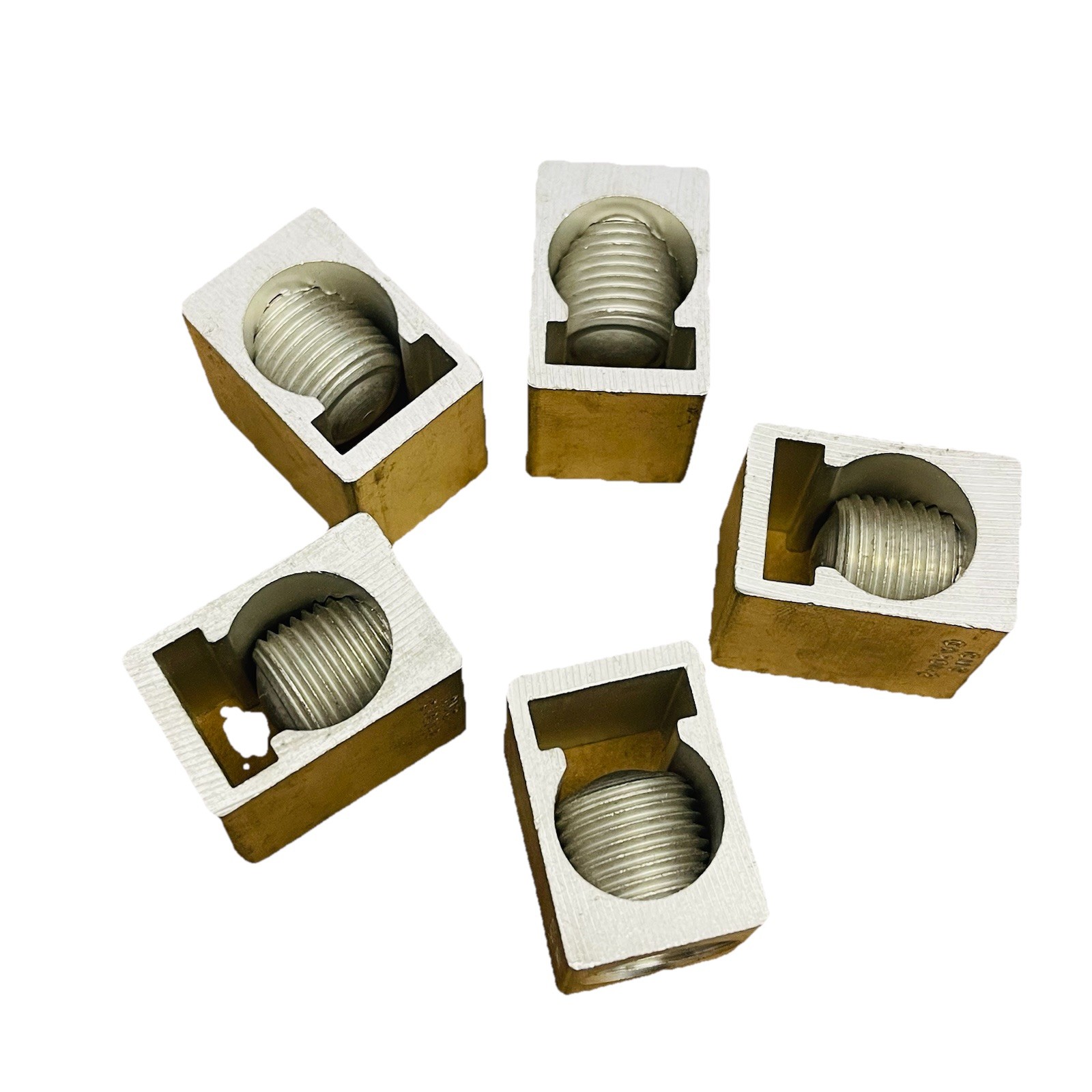 5 PK CMC CA201 ALUMINUM LUG 300KCMIL-4  CU7AL