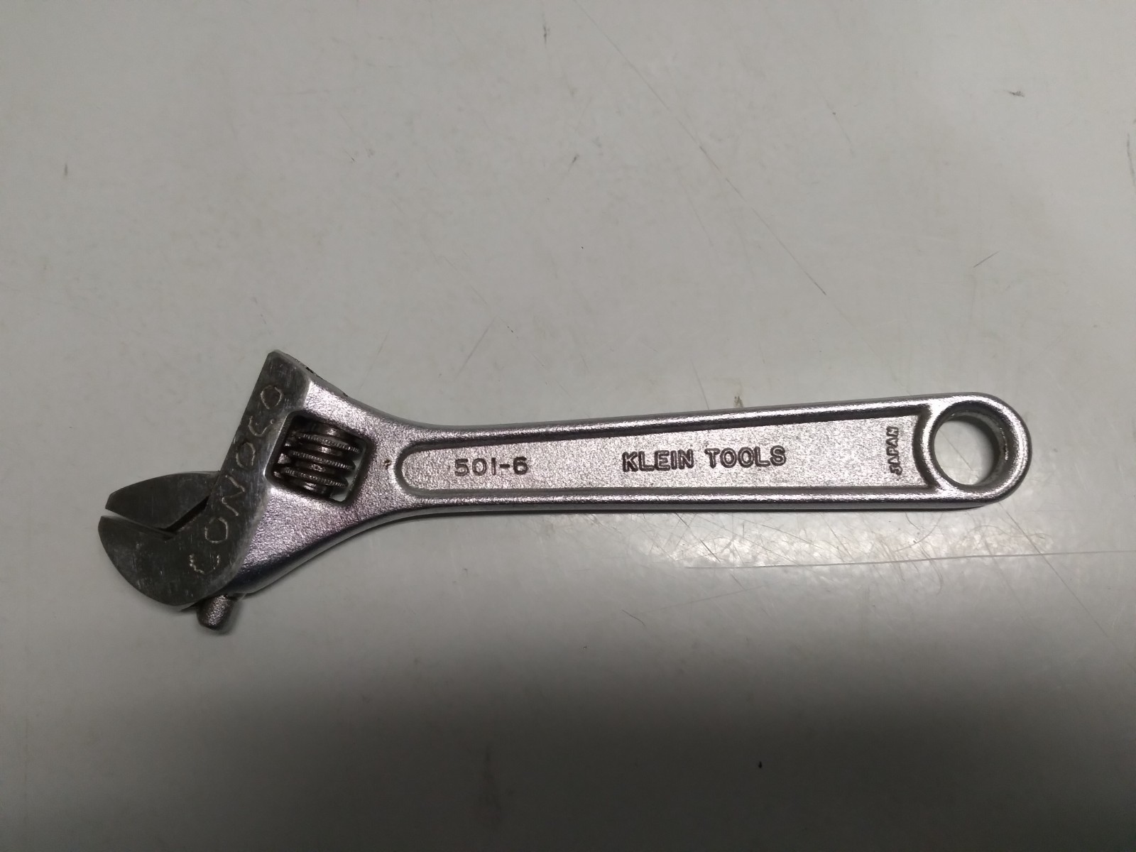 Klein Tools #501-6 Adjustable Wrench 6"