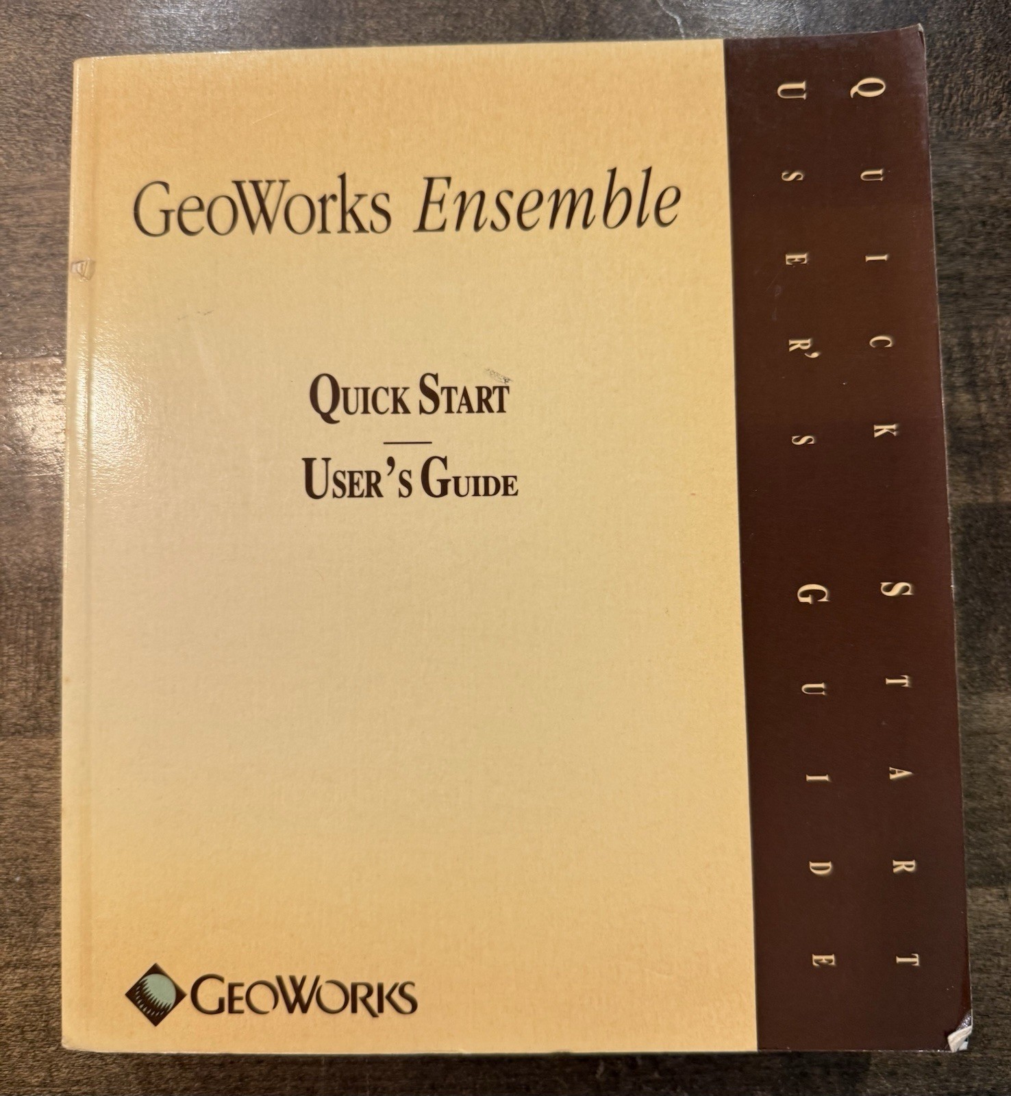 1990 GeoWorks Ensemble User's Guide & Quick Start 1990 reference manual
