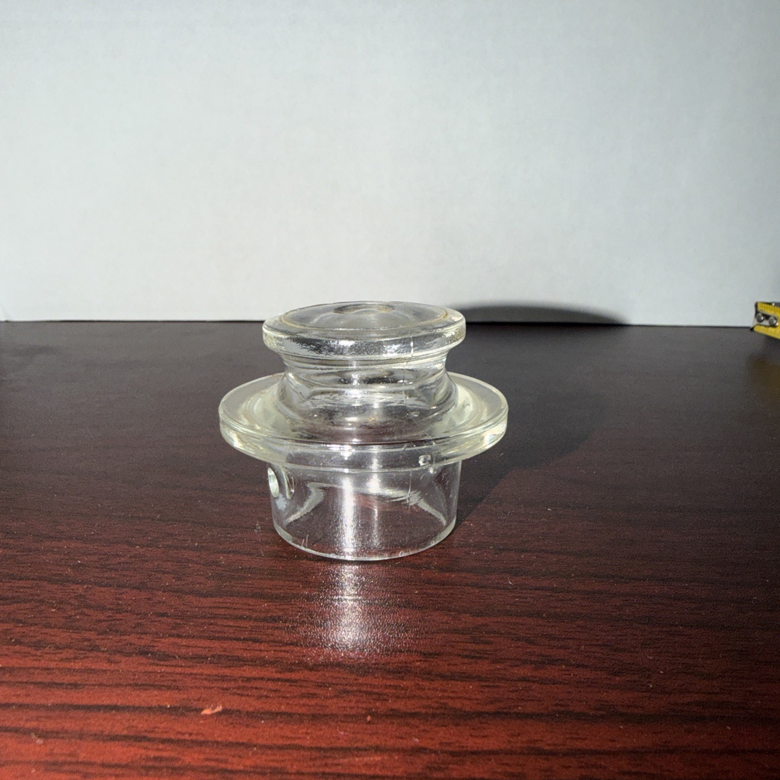 VINTAGE COFFEE POT GLASS PERCOLATOR TOP REPLACEMENT -LARGE -BOTTLE STOPPER