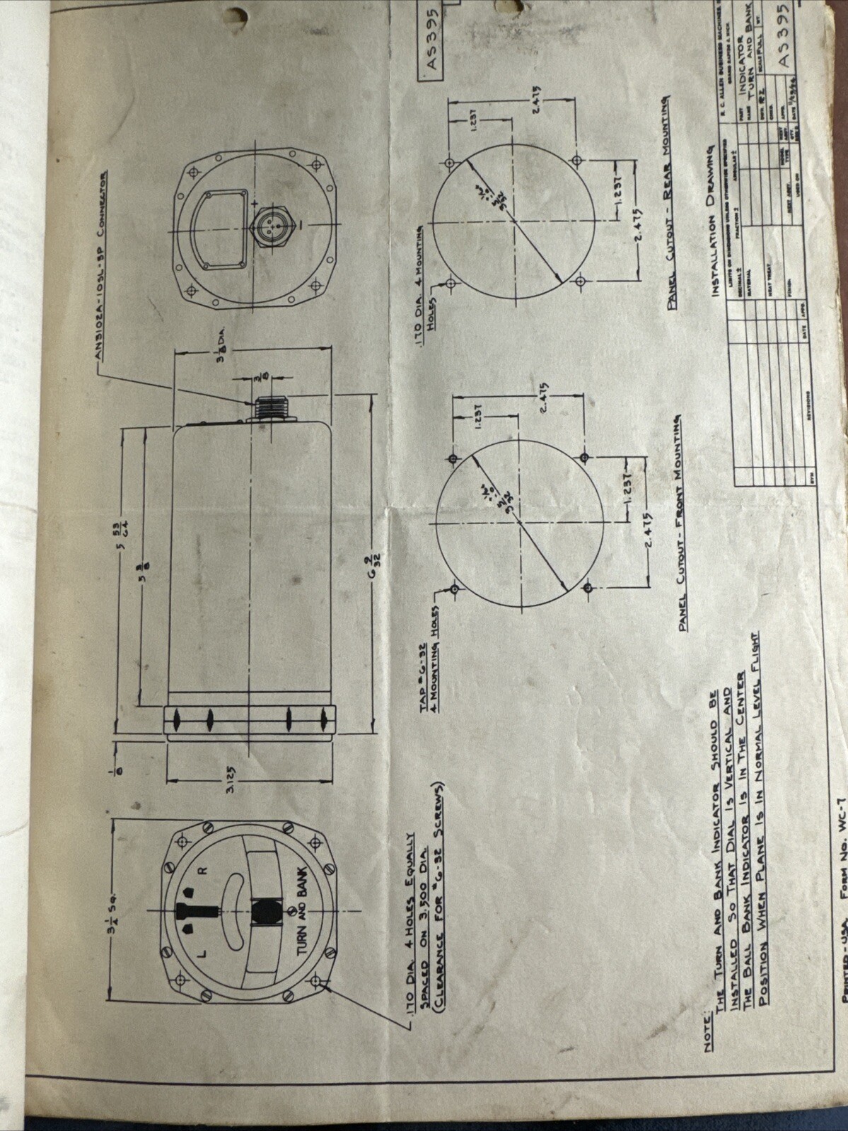 Beechcraft Service Letter 1959 Beechcraft Collection