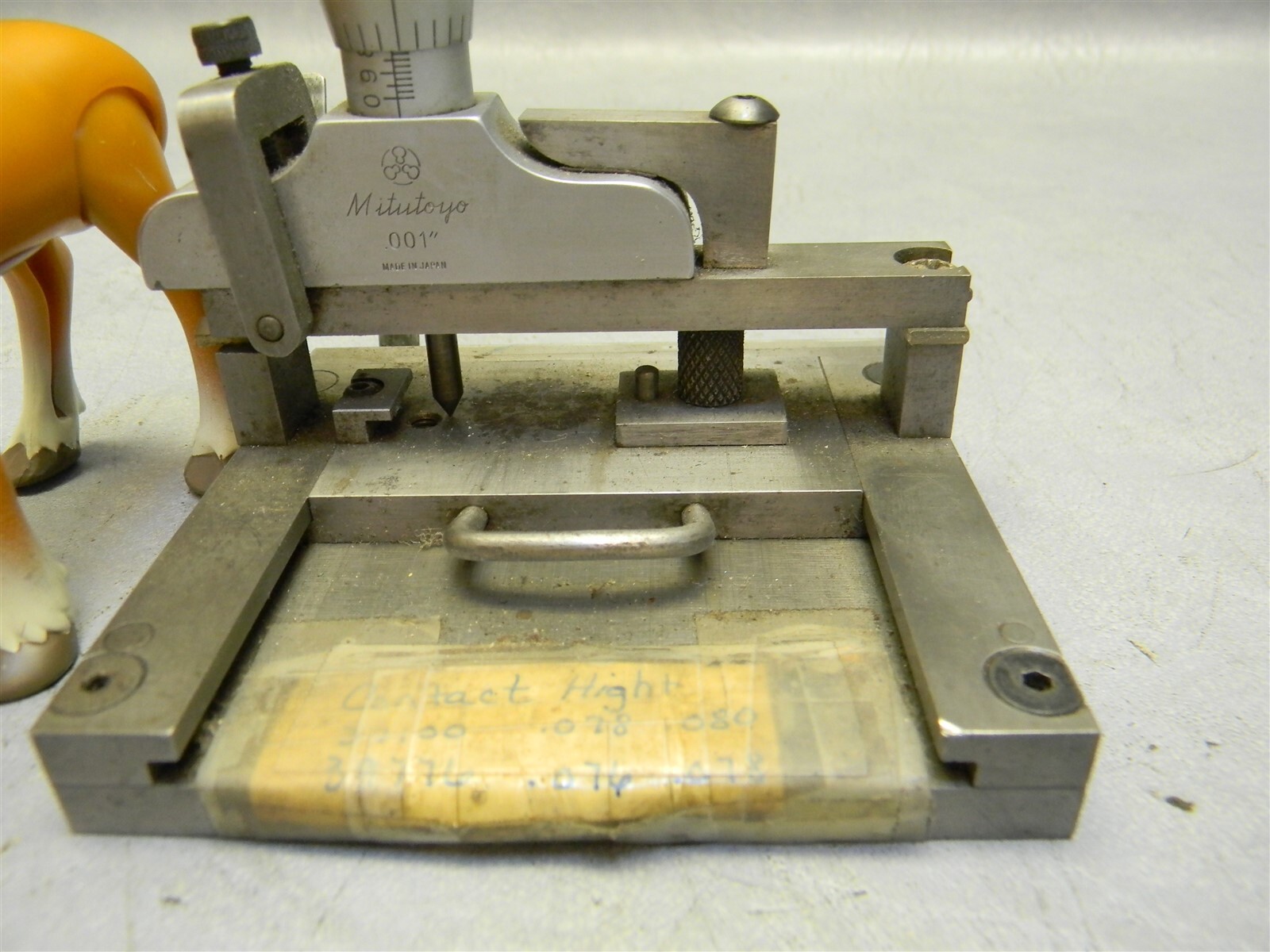 Mitutoyo .001" Depth Micrometer Gauge with stand