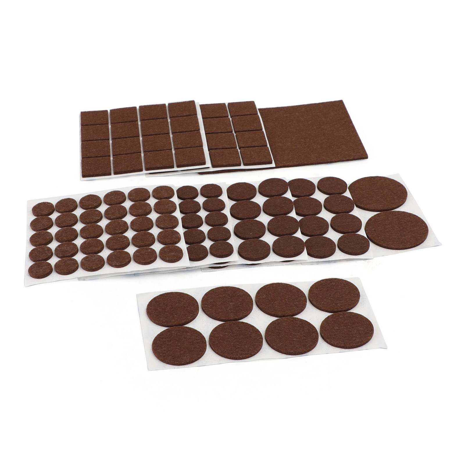 145Pcs Furniture Pads Chair Leg Floor Protectors Felt Pads Hardwood Floors,