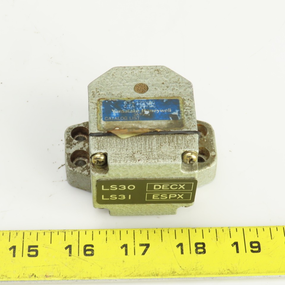 Yamatake Honeywell Limit Switch 0.1A-125VAC 0.1A 30VDC