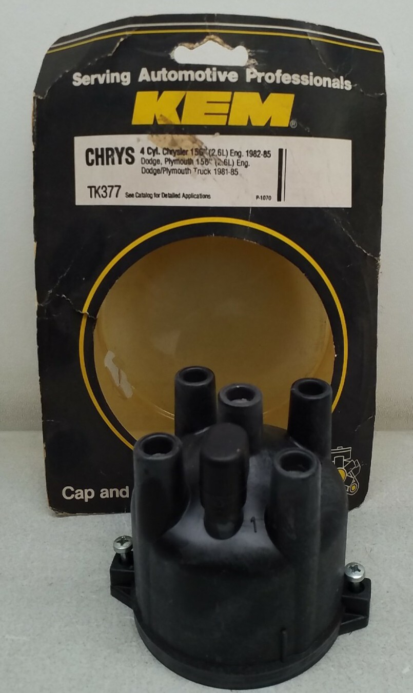 TK377 KEM Ignition Distributor Cap And Rotor Made In USA TK377