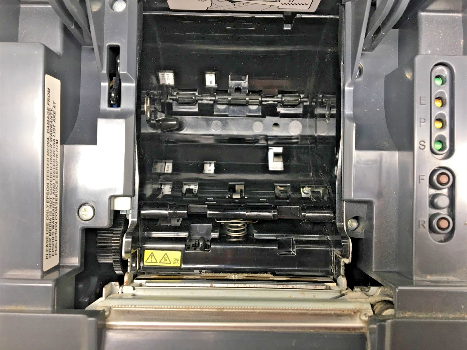 Epson TM-H6000IV M253A POS Receipt Printer Serial USB Powers On