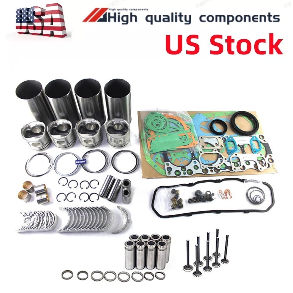 For ISUZU 4BD2 4BD2T Overhaul Rebuild Kit Engine Chevrolet W3500 Forward