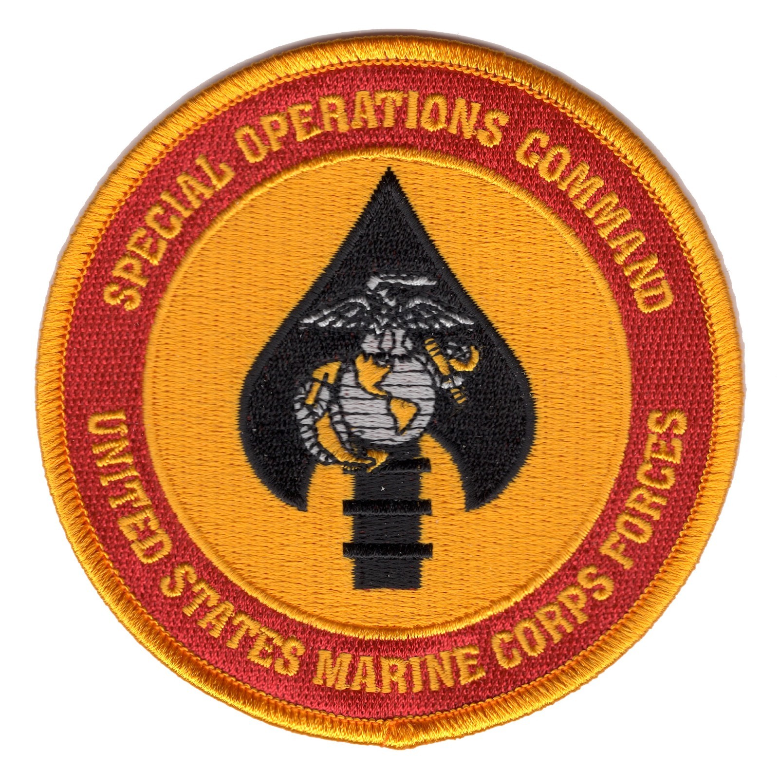 USMC Special Operations Command MARSOC Embroidered Patch Marine Raiders SOCOM