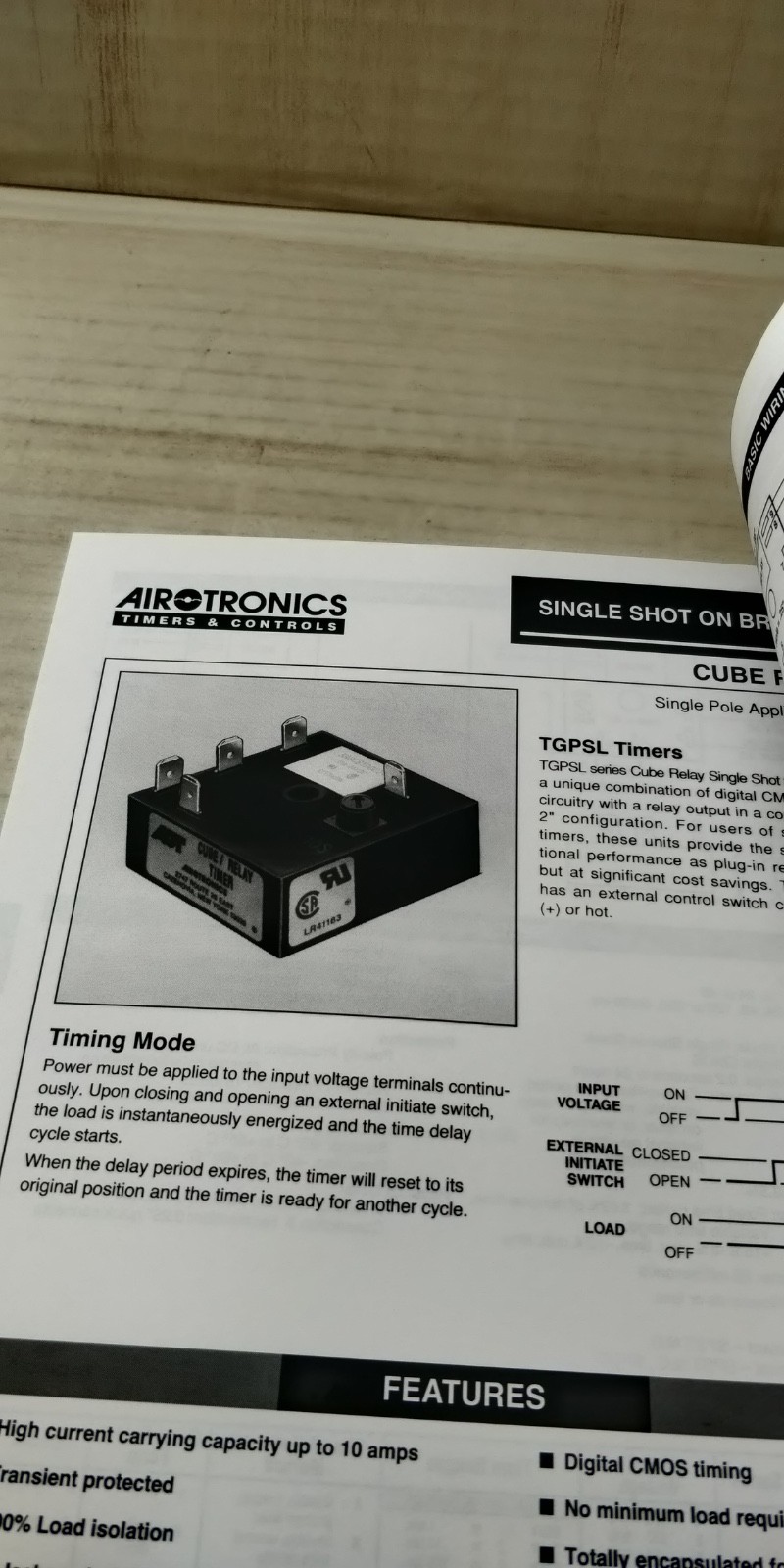 AIROTRONICS TIMERS CONTROLS catalog C5