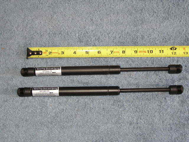 2ea HD 12" 70# Fits Nitro Prop Gas Strut Support Rod Spring Lid Lift Shock Arm