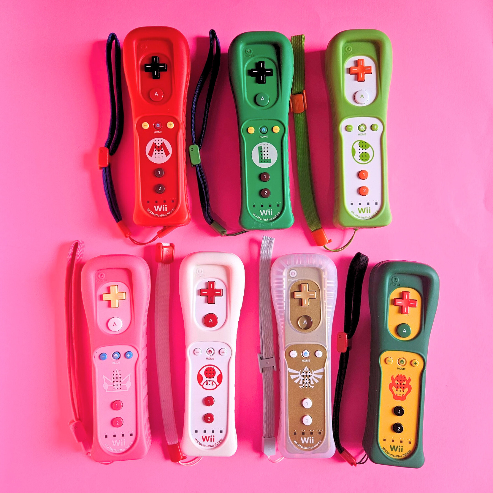 Official Wii Remote Nintendo MARIO Motion Plus LIMITED 👾 Wii U OEM Controller