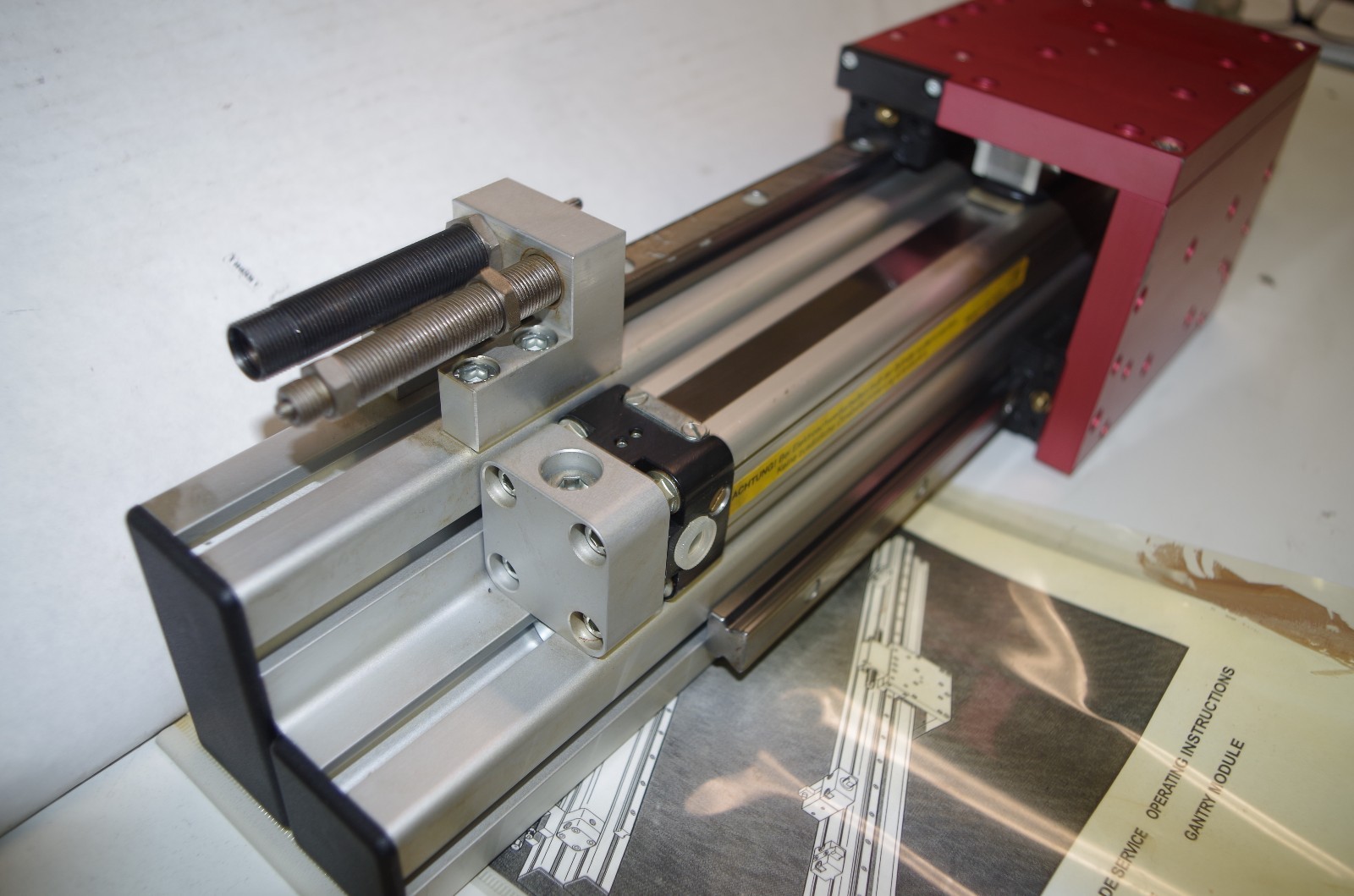 AFAG PNEUMATIC LINEAR MOTION TABLE # PMP SERIES GANTRY MODULE NEW