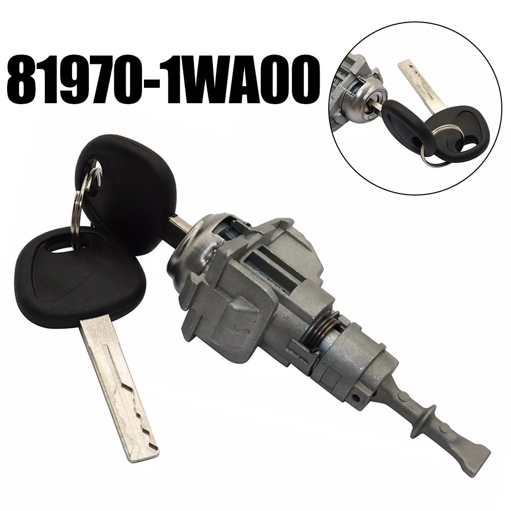 For Kia Front Left Hand Door Lock Set with Key for Rio Models 2012 2017