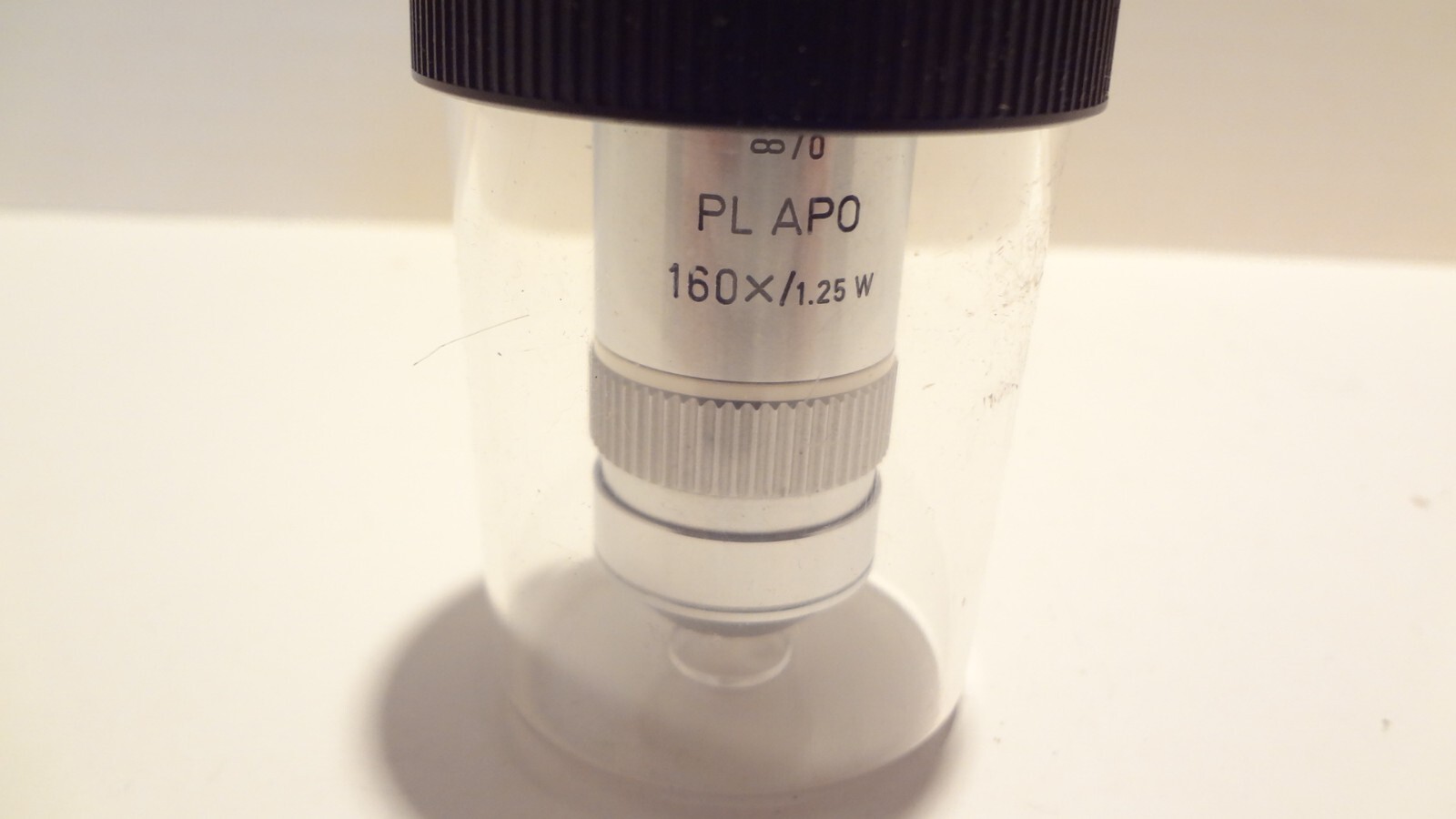 LEITZ LEICA OBJECTIVE LENS  PL APO 160X/1.25W #569217 *NEW OLD STOCK*
