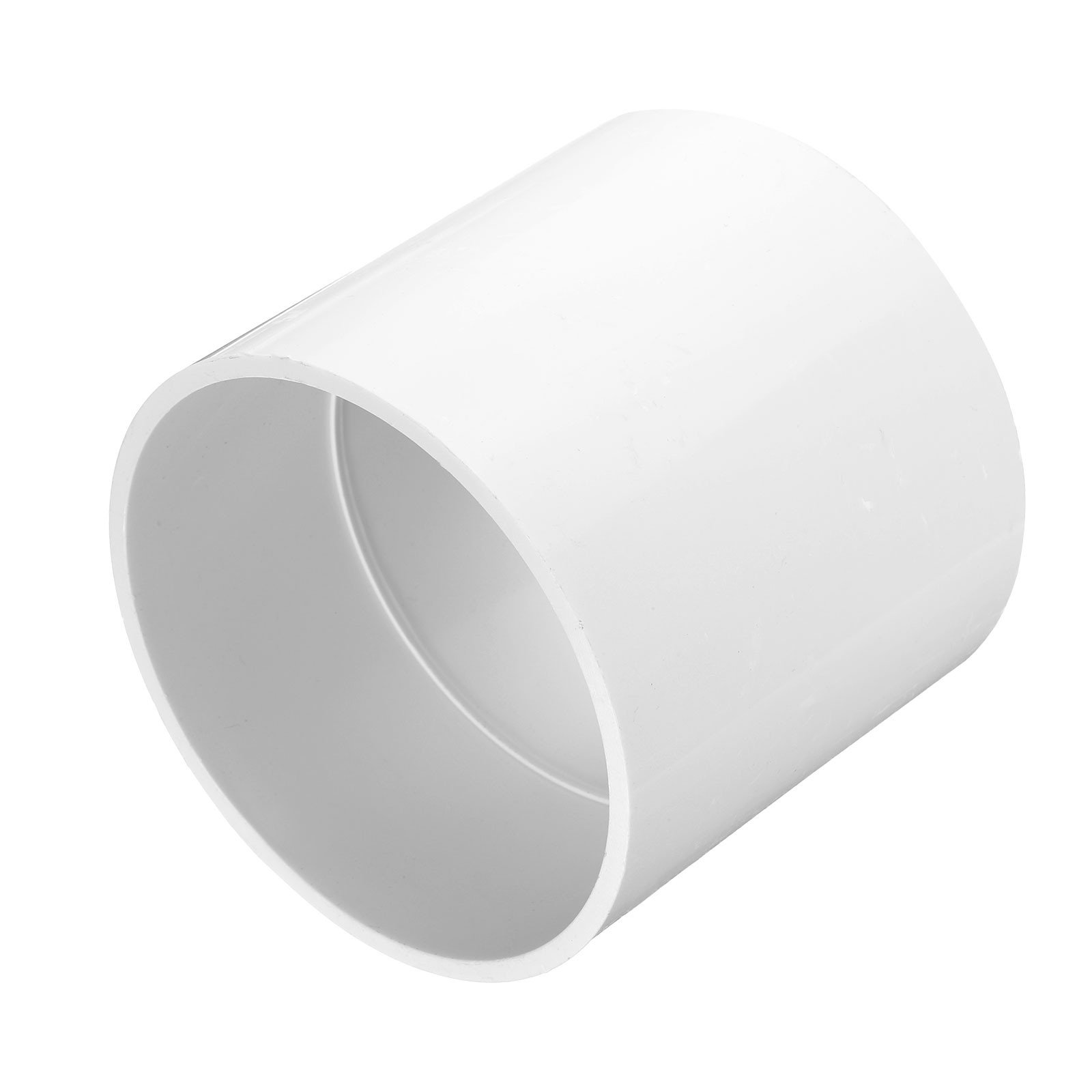 Pcs PVC Pipe Fitting 4 Inch Coupling Adapter (Socket x Socket), White
