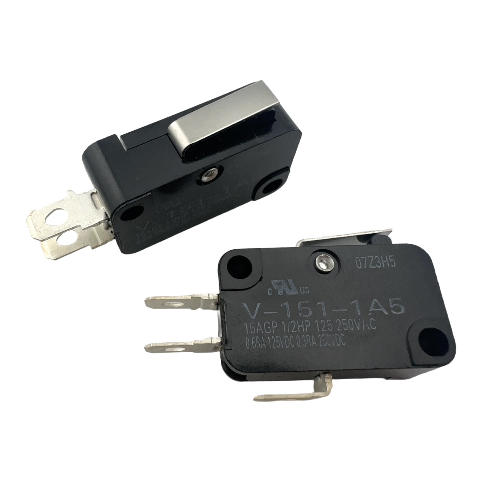 OMRON V-151-1A5 Short Lever Micro Switch (2 Pieces) US Stock