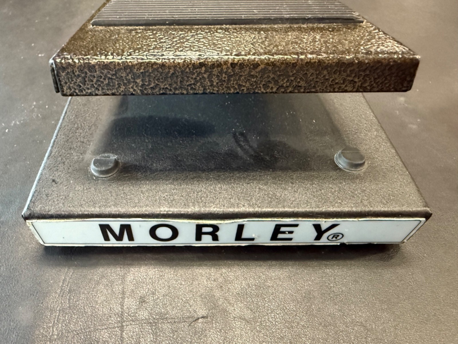 Vintage 1980's Morley Black Gold BWA WAH Pedal - Optical. USA. 1980's Pre owned