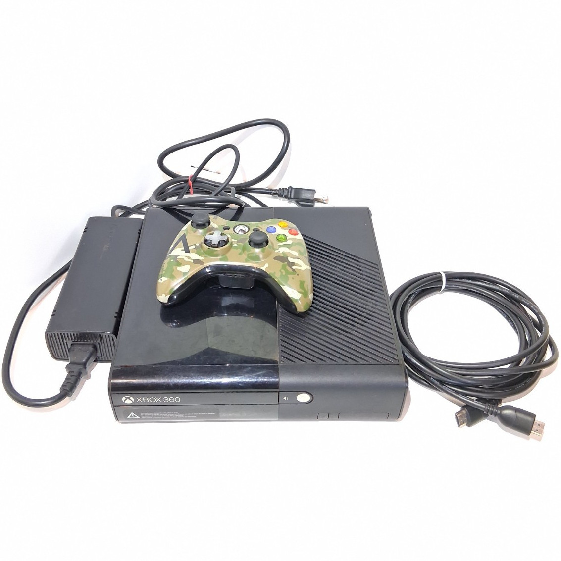 Microsoft Xbox 360 E 250GB With Camo Controller Tested