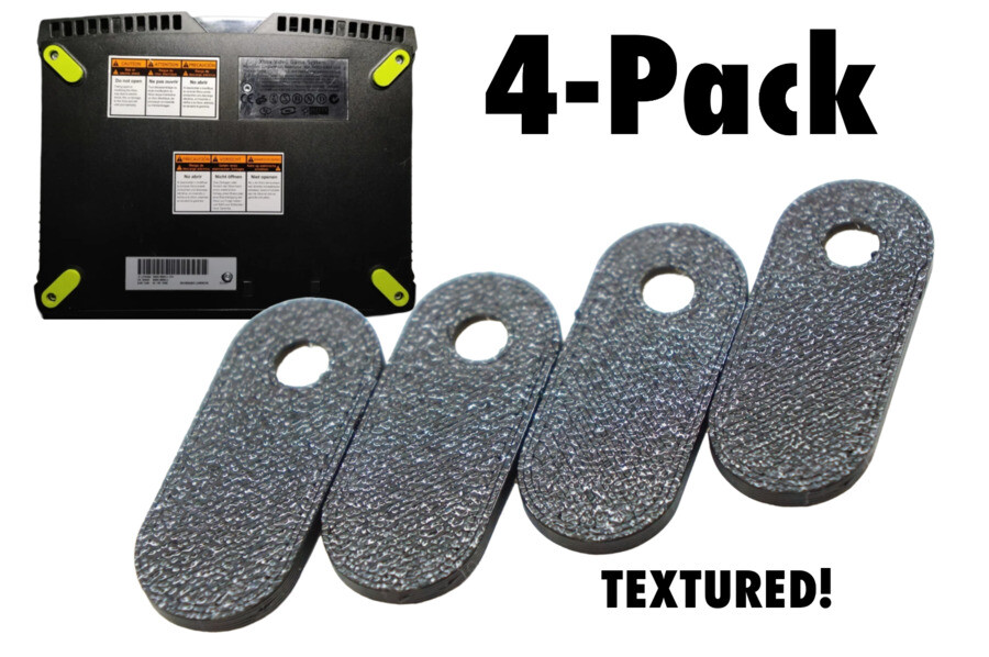 Replacement Rubber Feet for Original Xbox (4pc) Rubberized - No Adhesive Needed