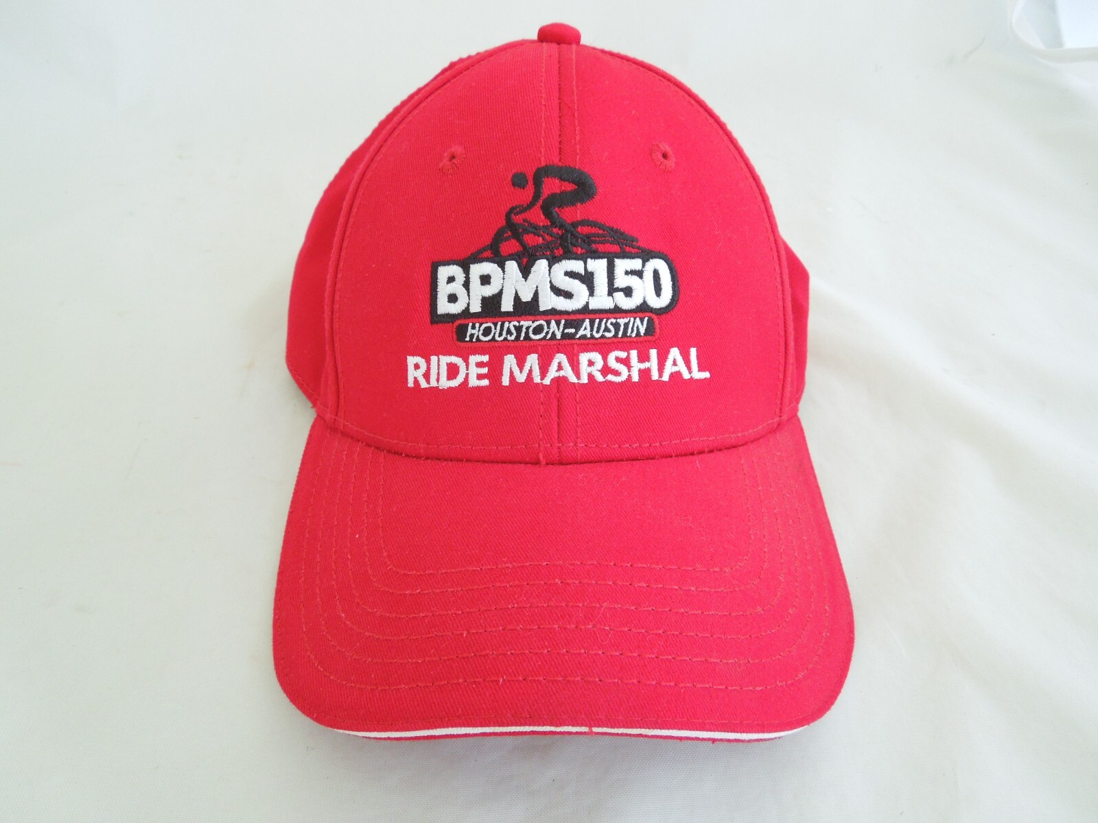 Men's BPMS  MS150 Bike Tour Riders Race Cycling  Ride Marshall Cap
