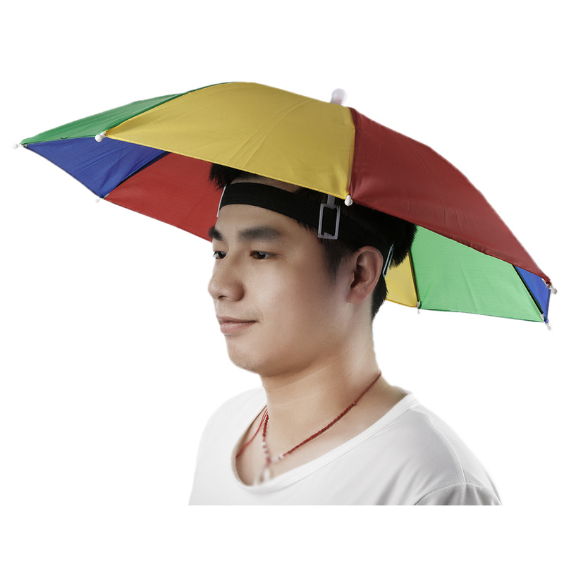 Umbrella cap for outdoors: two colors