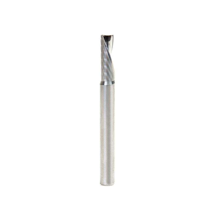 Amana 46427 Solid Carbide Slow Spiral O Flute Acrylic Cutting 1/4 Dia x 3/4 Inch