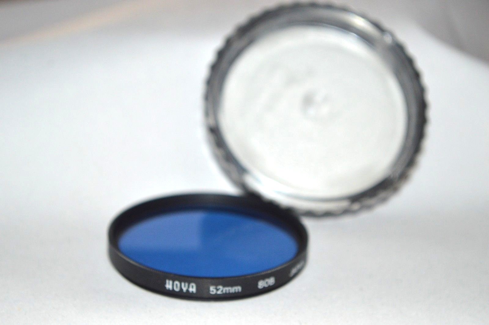 Hoya 52 mm 80B Filter with Case Made in Japan (S-138)