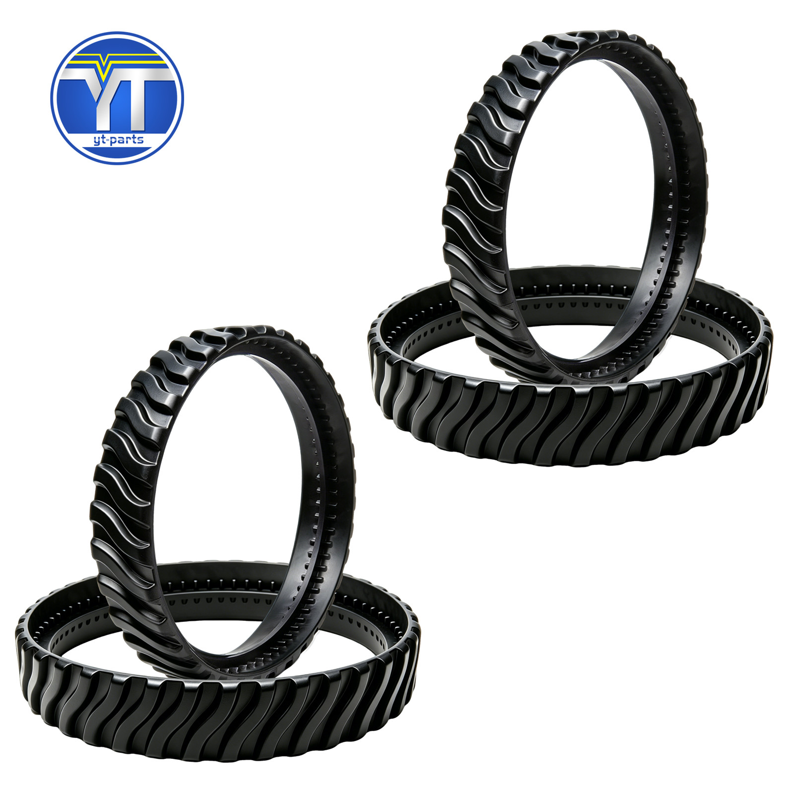 4X Pool Cleaner Tire Track R0526100 Fit for Zodiac Baracuda MX8 / MX6 Elite