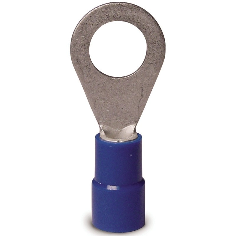 Gardner Bender 20-104 Ring Terminal, 600 V, 16 to 14 AWG Wire, #8 to 10 Stud, Vi