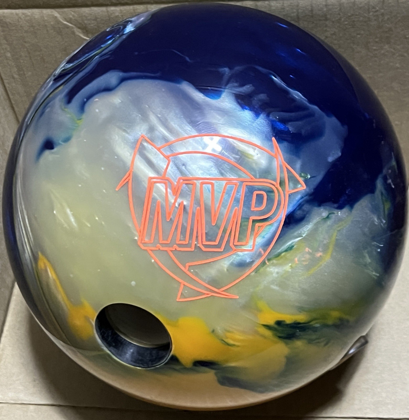 Roto Grip MVP Pearl 15 lb Bowling ball Used Single Drill