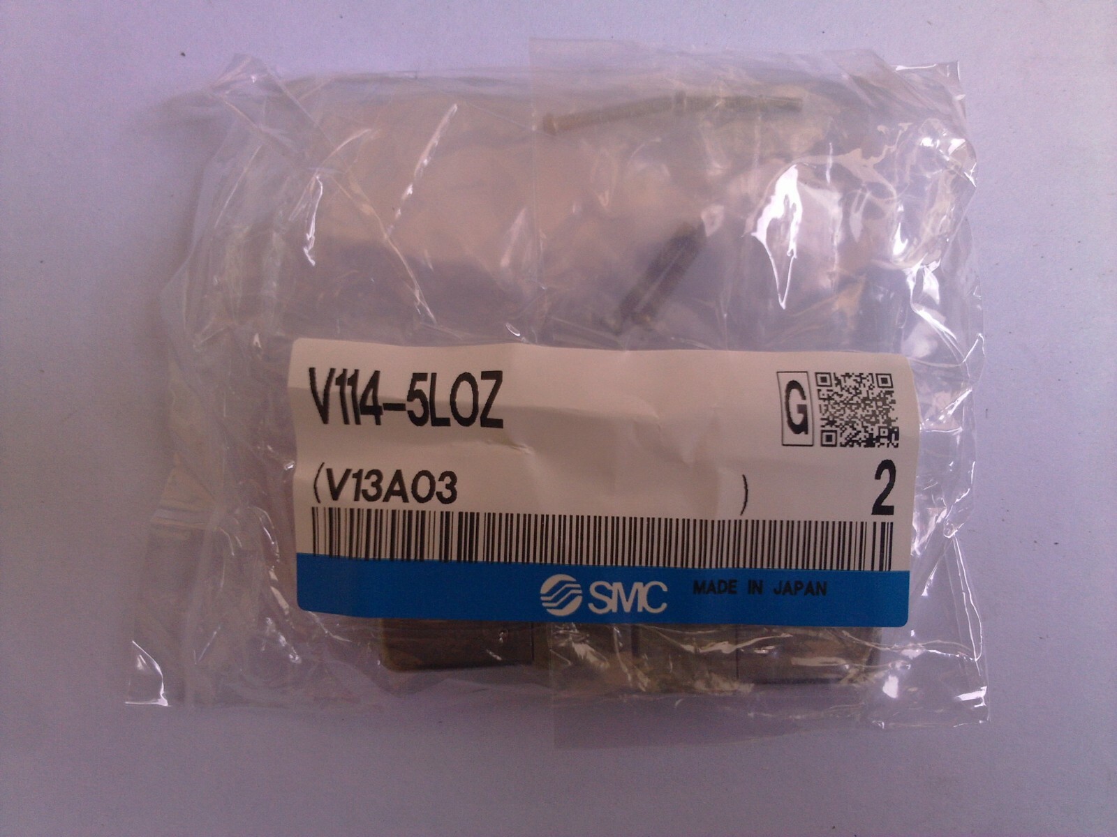 New SMC V114-5LOZ Solenoid Valve V1145LOZ