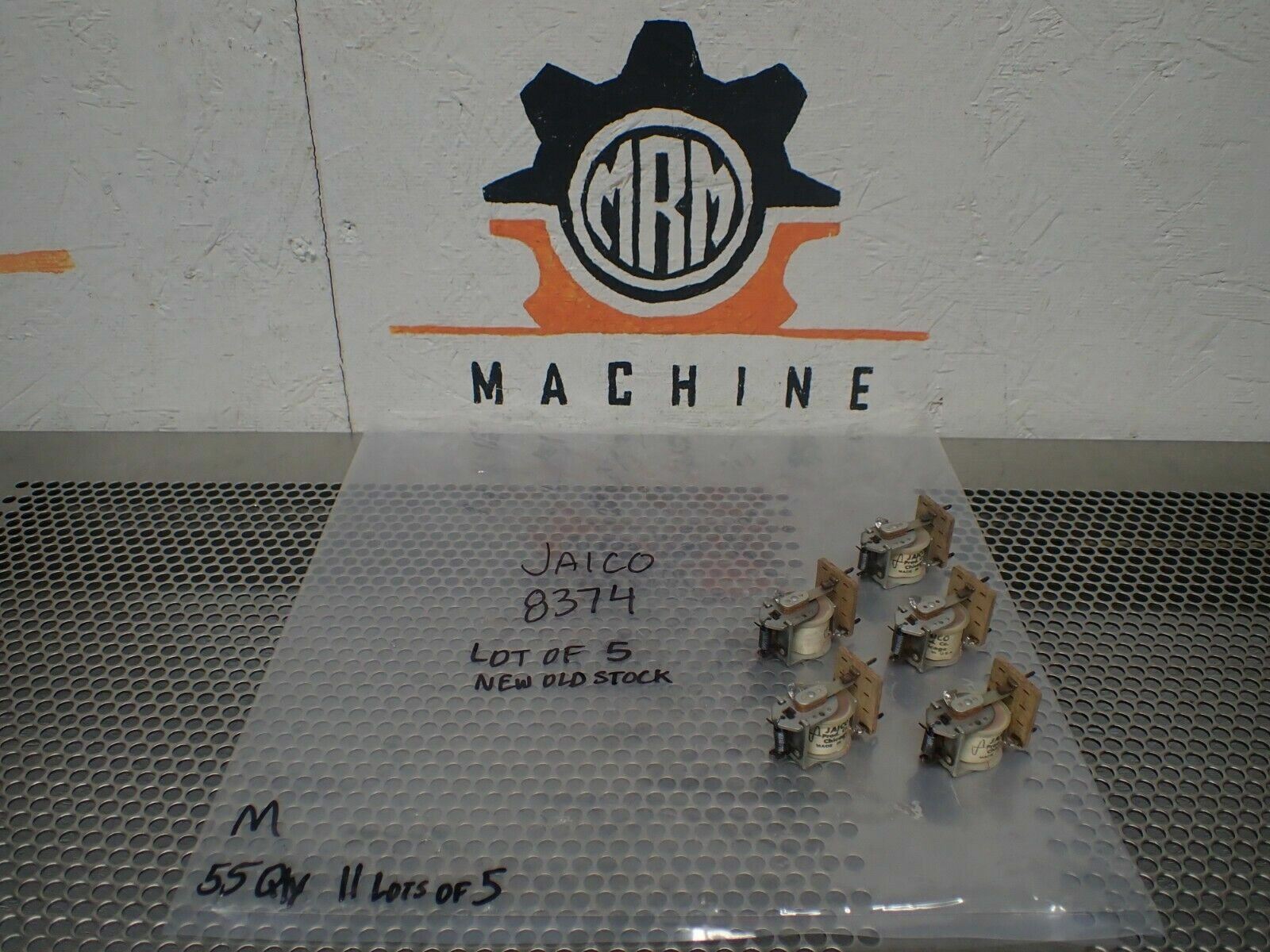JAICO 8374 Relays New No Box (Lot of 5) See All Pictures