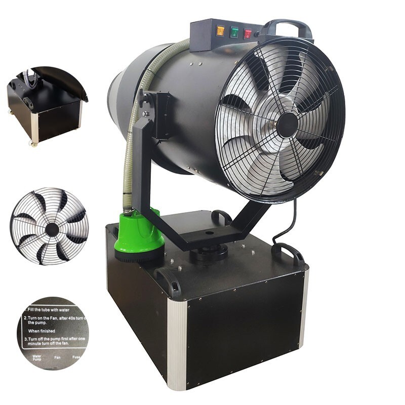 Shaking Head Jet Foam Machine 3.4HP Powered Auto Stage Foam Party Machine Move