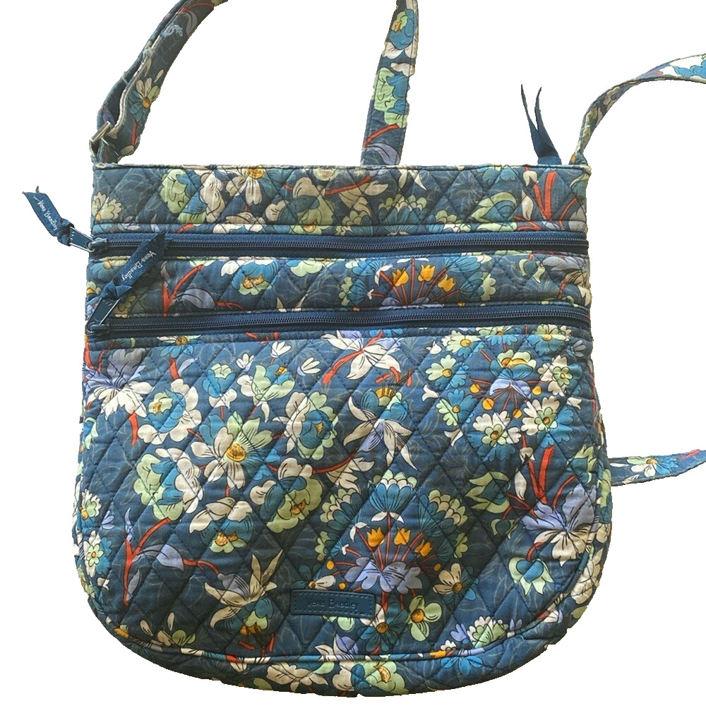 Vera Bradley trio zip hipster floral burst