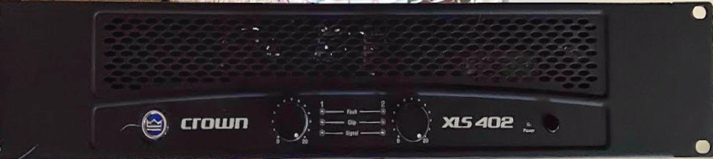 Crown XLS 402 Stereo Power Amplifier 2-Channel