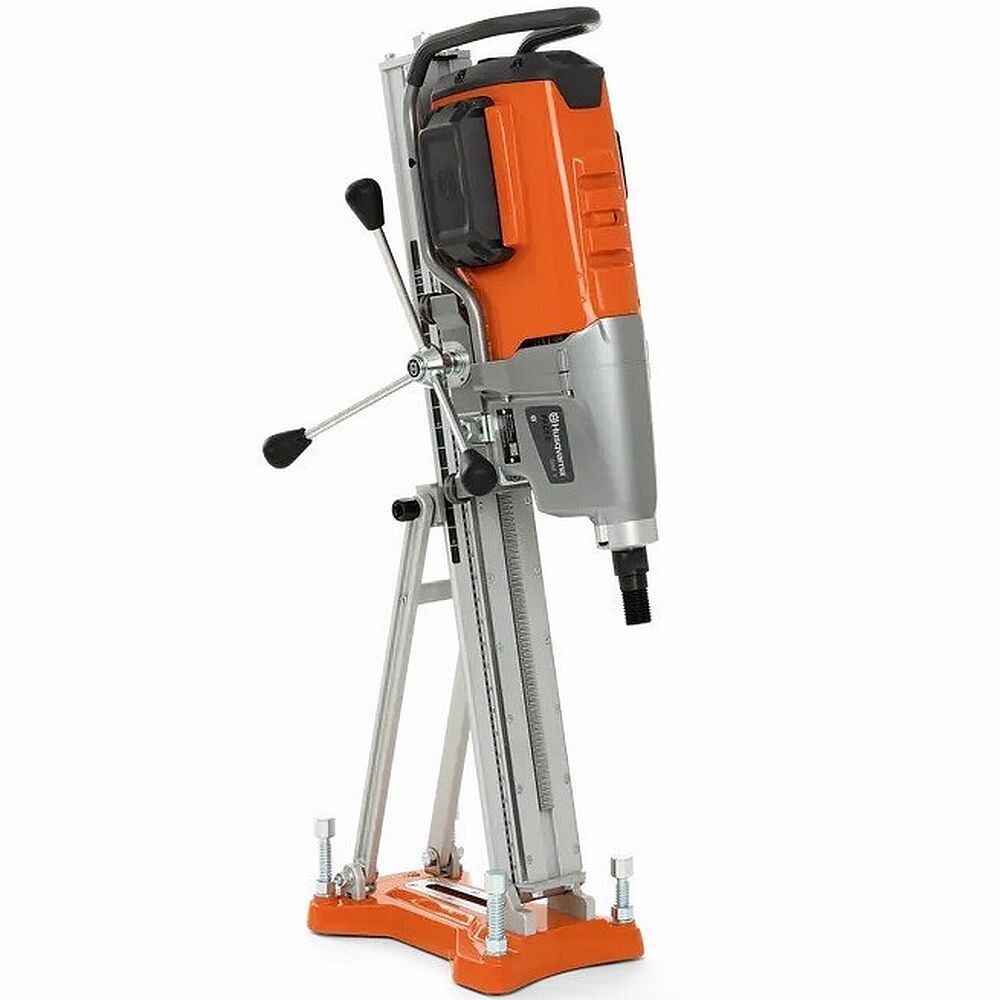 Husqvarna DM 1 Pace Battery Power Core Drill Rig w/2 B750X Batteries and Charger
