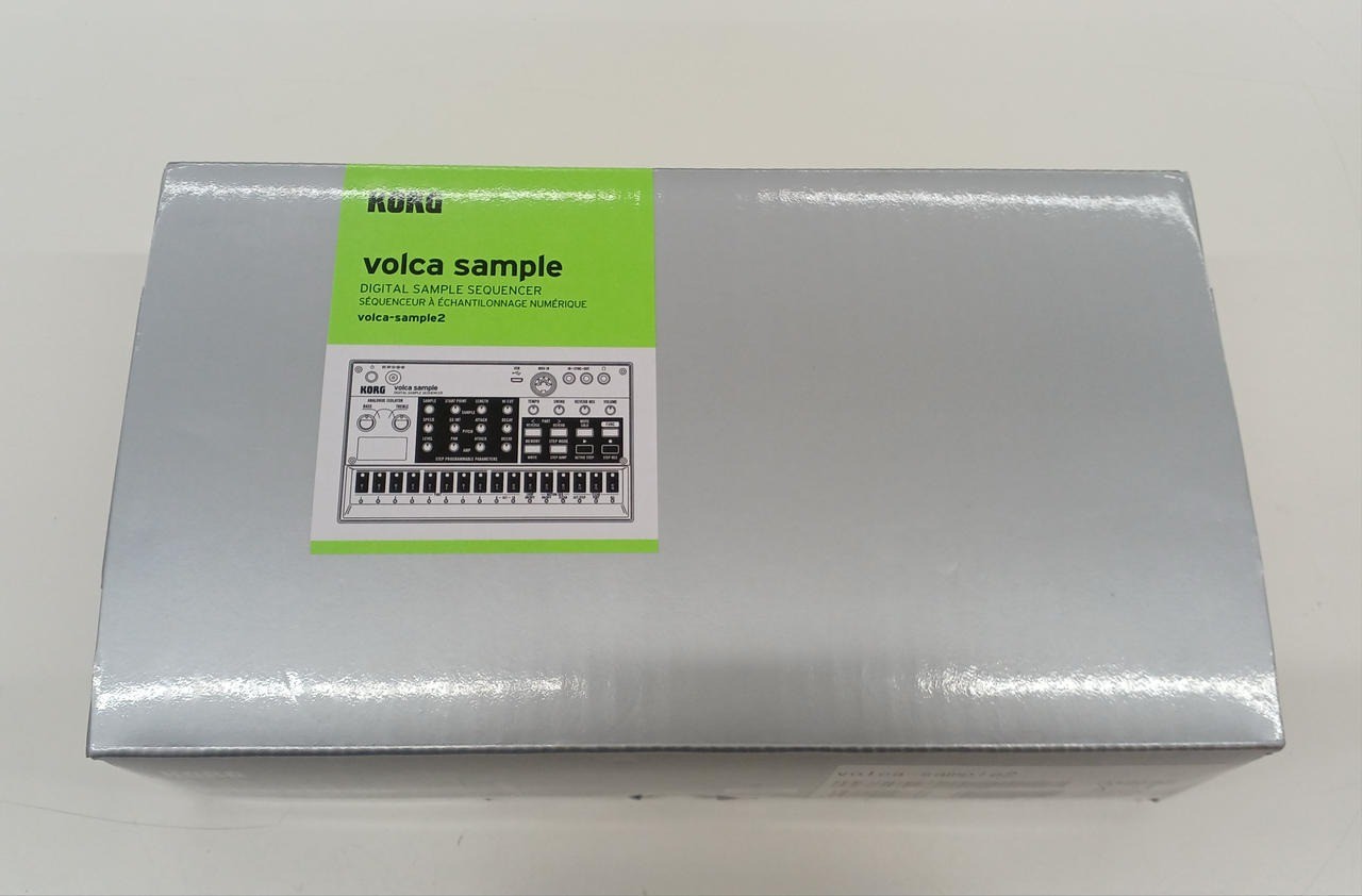 KORG Volca Sample 2 Digital Sequencer 16-Step Pads USB MIDI Reverb w/Box Tested