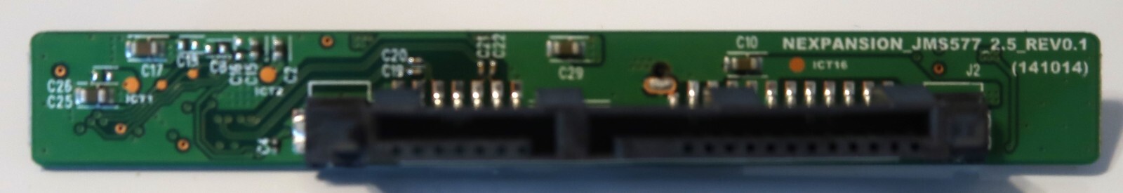 Seagate Nexpansion_JMS577_2.5_REV0.1 E157925 2.5" Sata to USB 3 Controller PCB