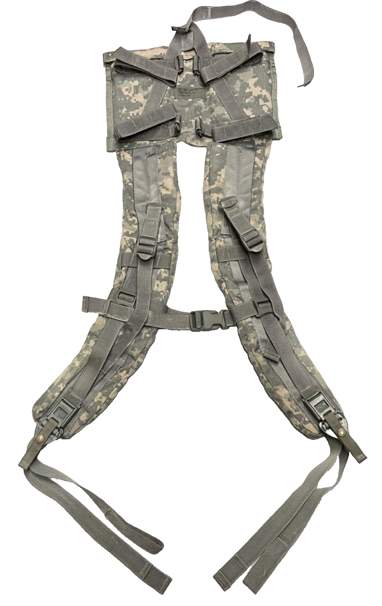 Molle ACU Enhanced Shoulder Straps WITH LOAD LIFTERS & QUICK RELEASE STRAPS VGC
