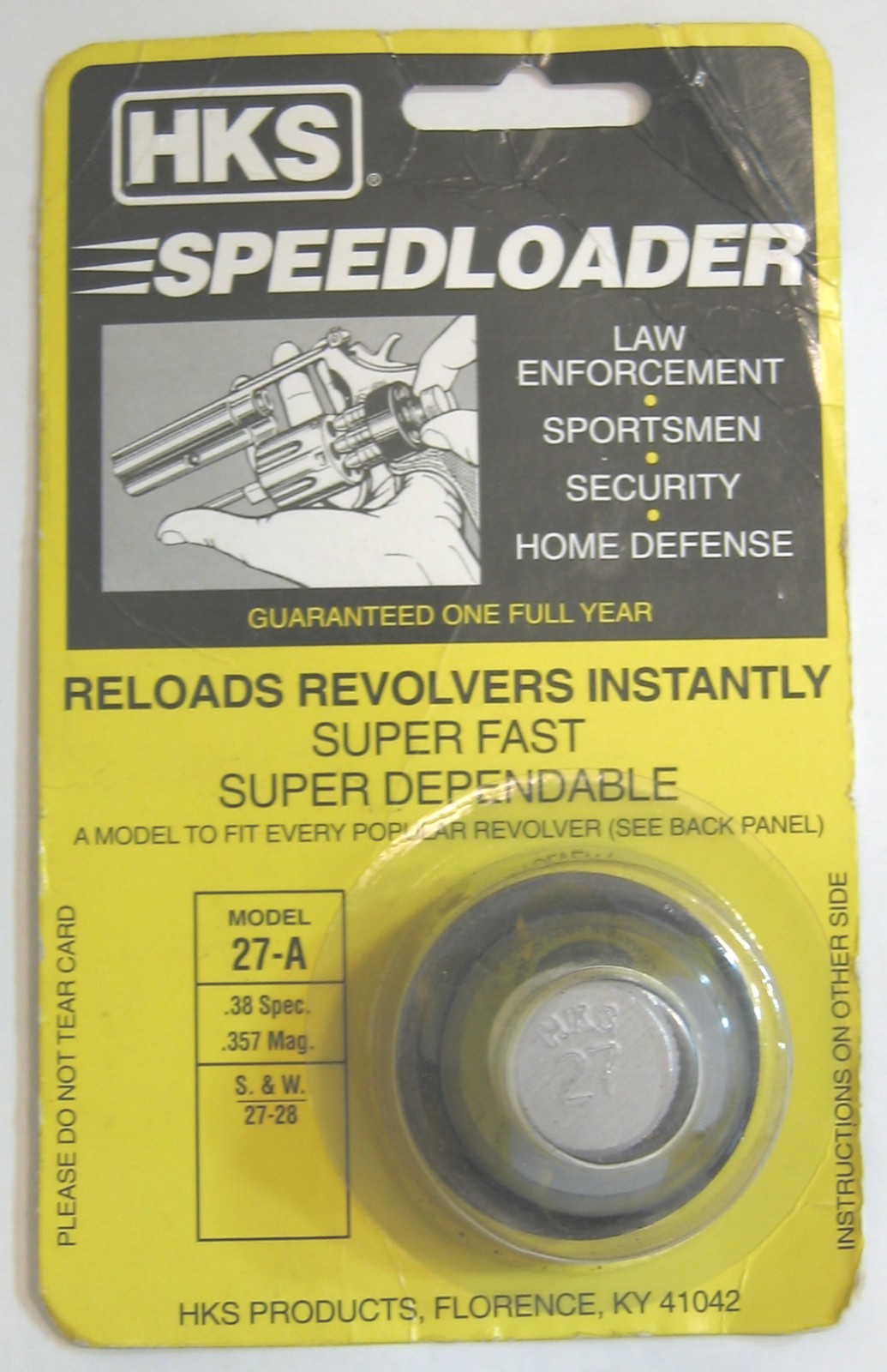HKS Speedloader for S&W N Frame: Model 27 and 28