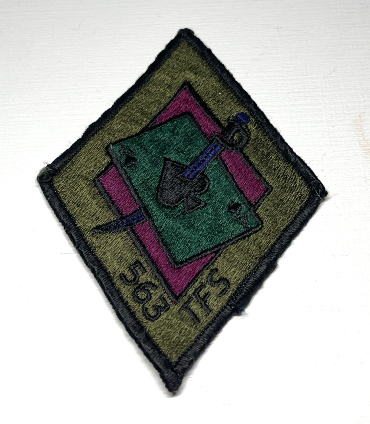 563rd Tactical Fighter Training Squadron TFS - 5 in tall by 3.5 inches