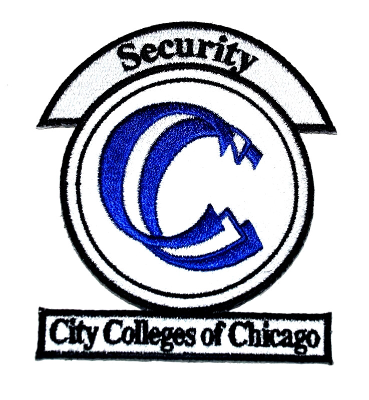 CITY COLLEGE OF CHICAGO – CCC- ILLINOIS IL SCHOOL CAMPUS Police Patch
