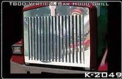 Kenworth T800 Grille, 16 Vertical Bars K-2049