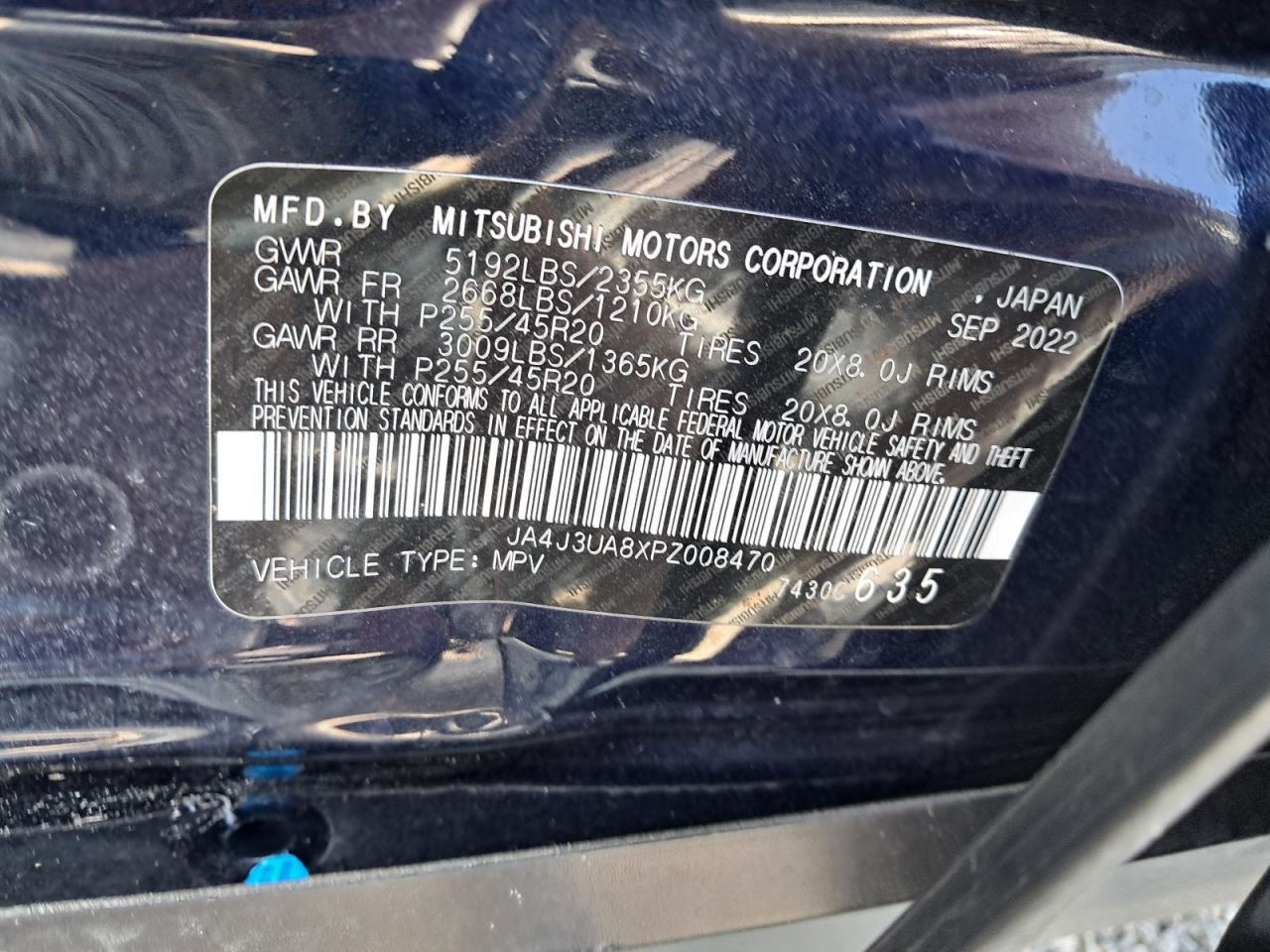 OUTLANDER 2023 Glove Box 4776795