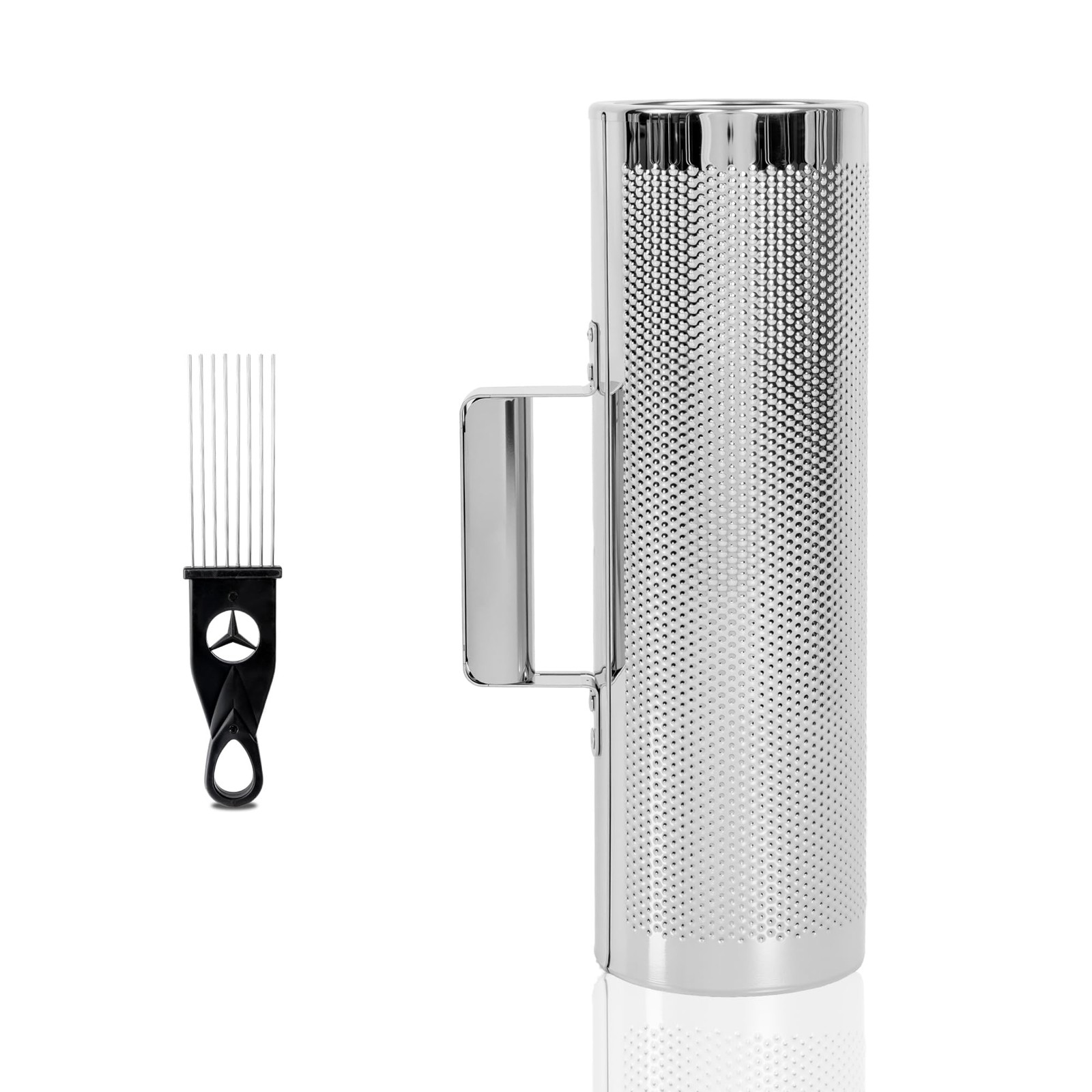Guiro Instrument Stainless Steel Guiro 12" 4" Professional Metal Shaker with ...