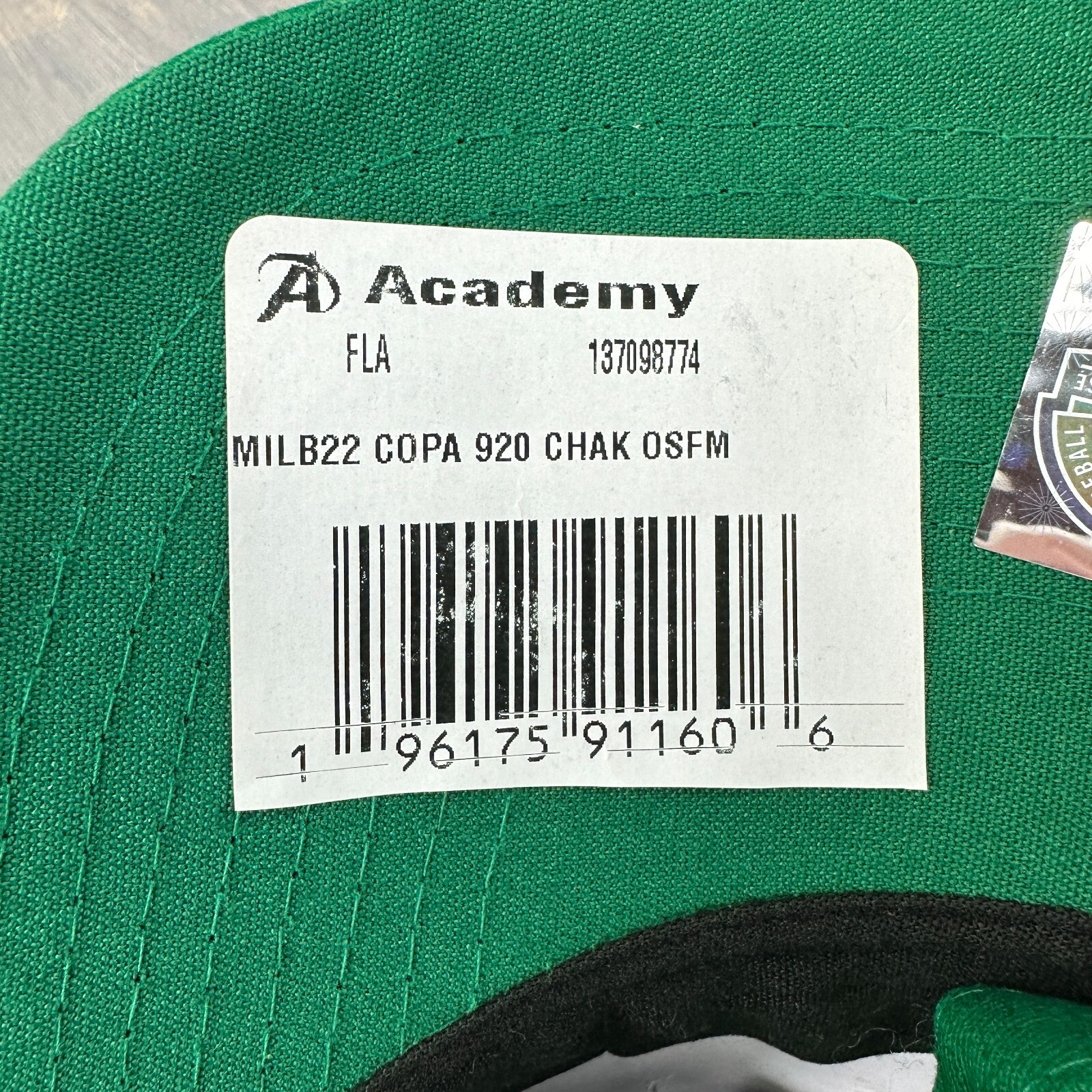 Charlotte Knights MiLB New Era Copa Caballeros 9TWENTY Adjustable Hat~Green NWT