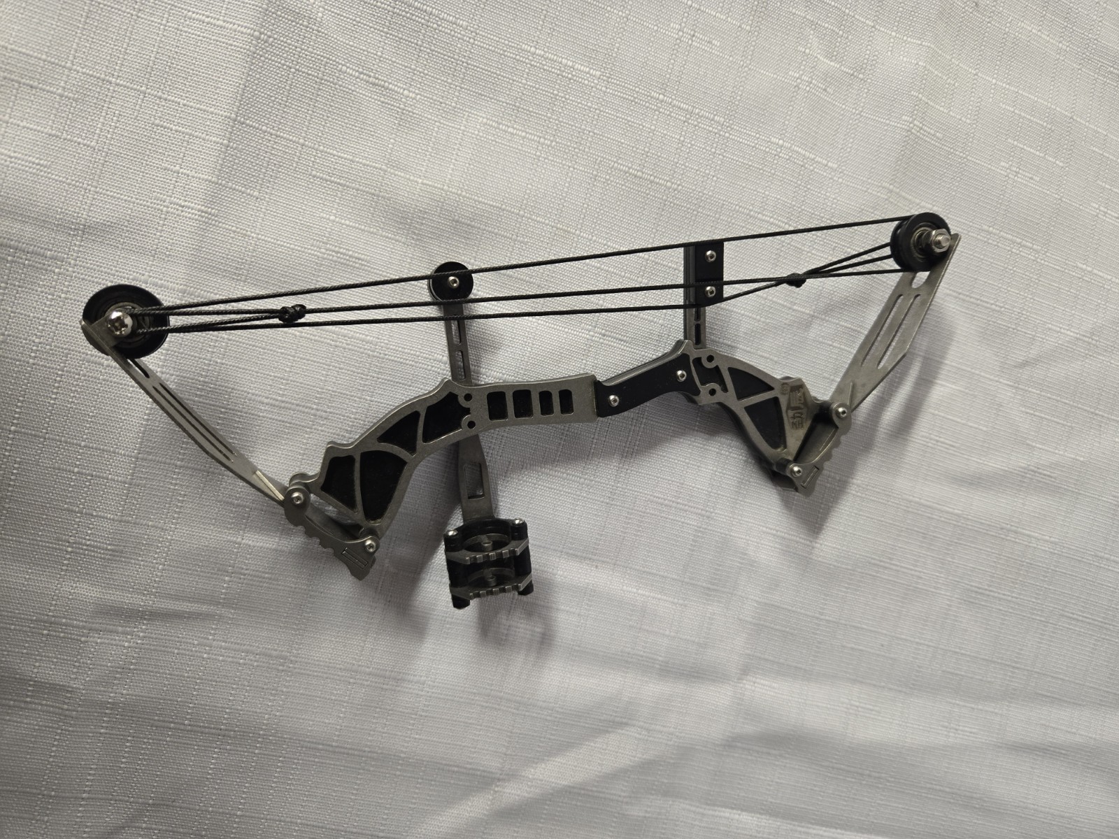 9" Pocket Mini Archery Compound Bow Stainless Steel Jincene A69