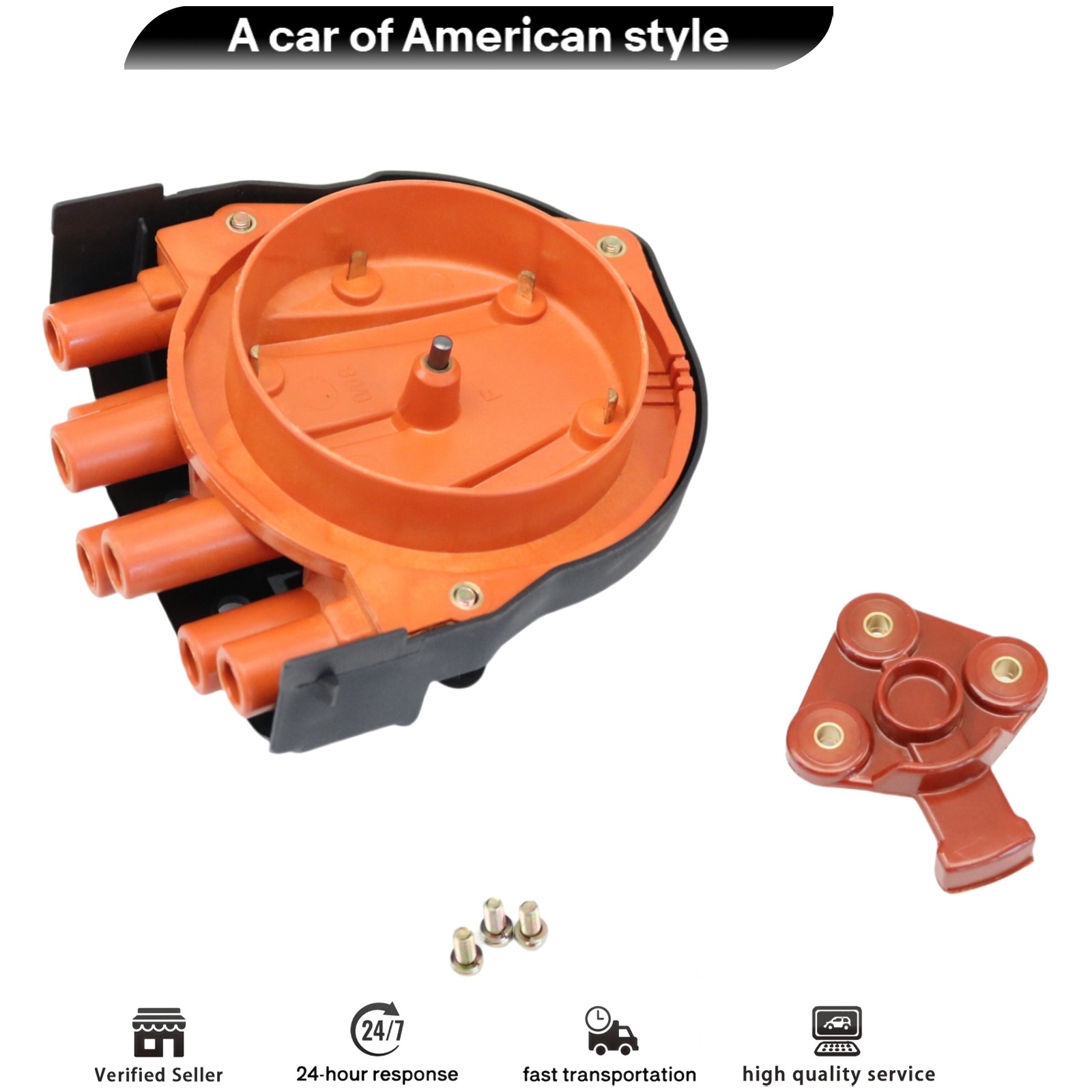 New Distributor Cap & Rotor Fit For BMW E23 E24 E28 E30 E31 E32 12111725070